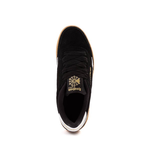 alternate view Reebok Club C Revenge Athletic Shoe - Big Kid - Black / WhiteALT2