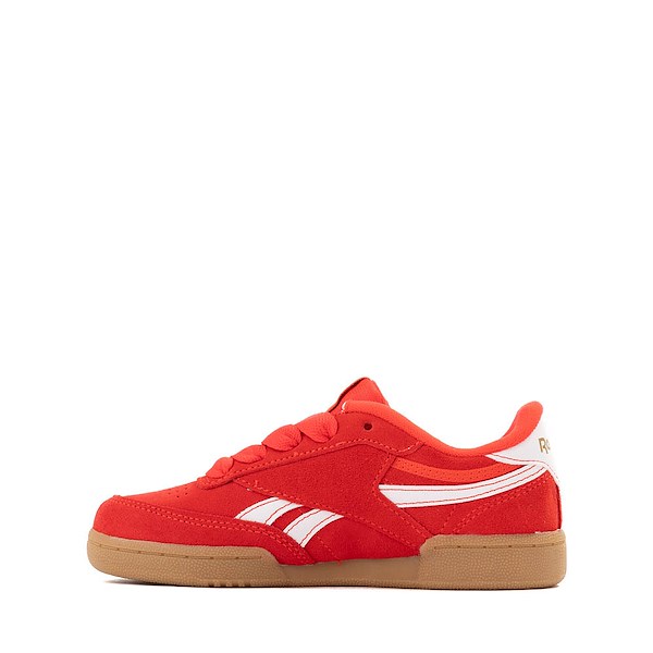 alternate view Reebok Club C Revenge Athletic Shoe - Little Kid - Red / WhiteALT1