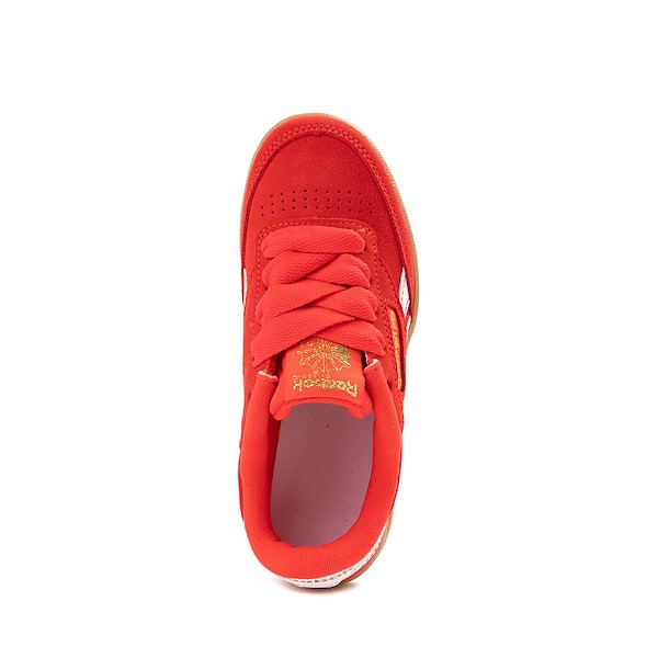 alternate view Reebok Club C Revenge Athletic Shoe - Little Kid - Red / WhiteALT2