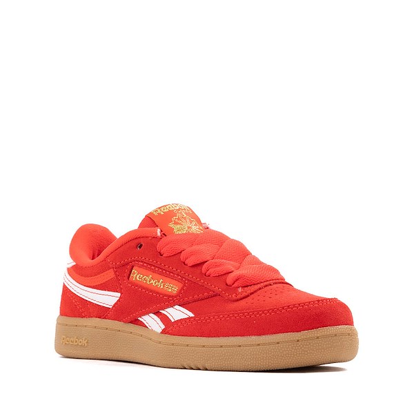 alternate view Reebok Club C Revenge Athletic Shoe - Little Kid - Red / WhiteALT5