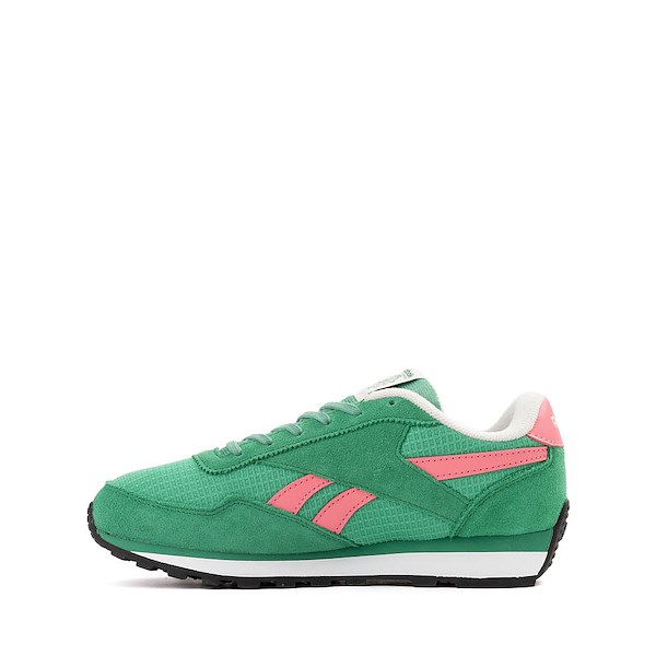 alternate view Reebok Classic AZ Athletic Shoe - Big Kid - Green / PinkALT1