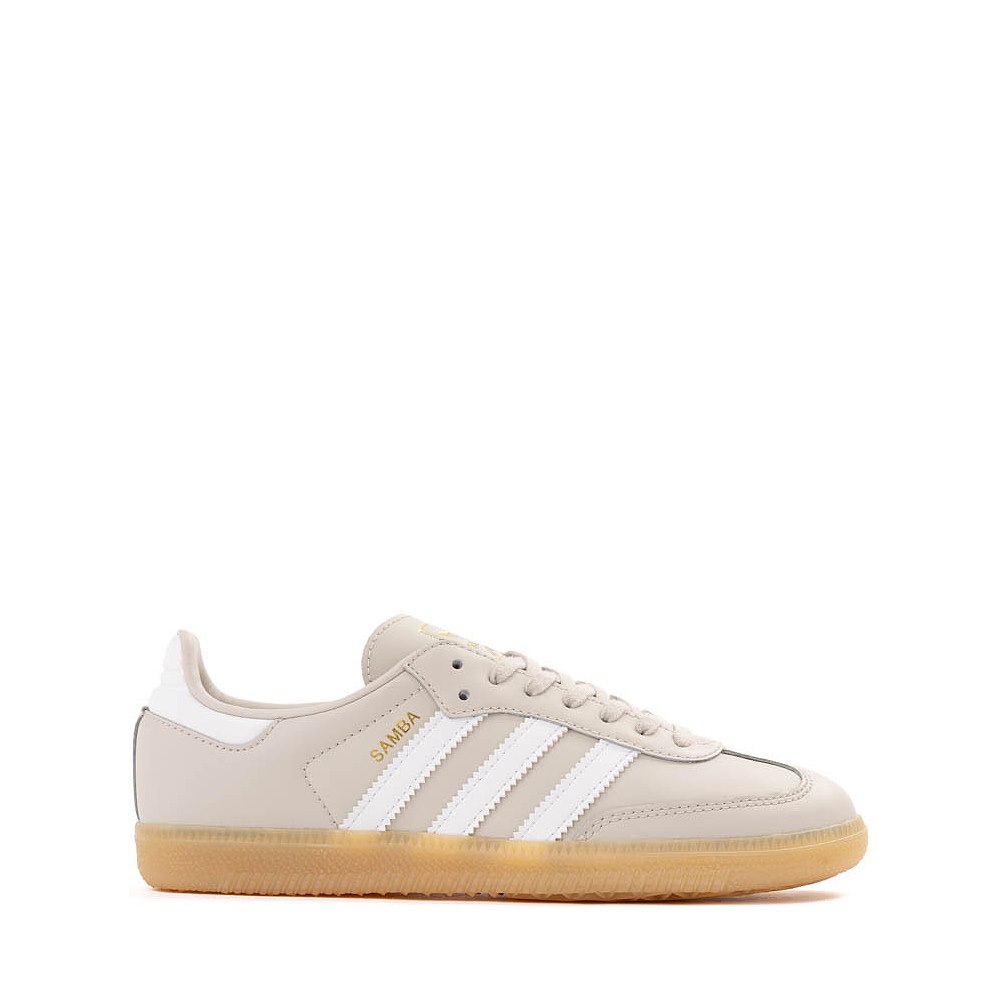 adidas Samba OG Athletic Shoe - Big Kid - Wonder Alumina / White / Gum