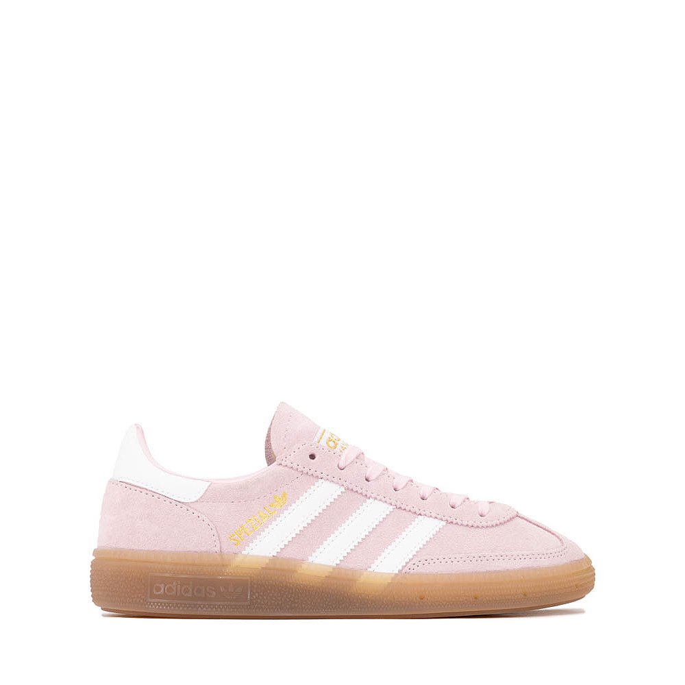 adidas Handball Spezial Athletic Shoe - Big Kid - Clear Pink / Gum