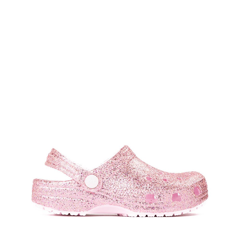 Crocs Classic Chunky Glitter Clog - Little Kid / Big Kid - Pink