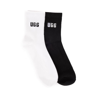 Womens UGG® Tyla Slouchy Crew II Socks - Nimbus
