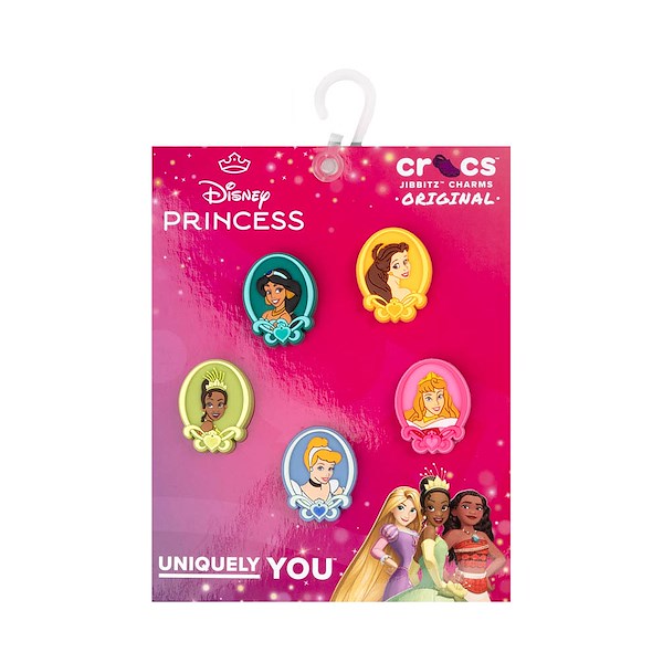 alternate view Disney Crocs Jibbitz™ Princess Shoe Charms 5 Pack - MulticolorALT2