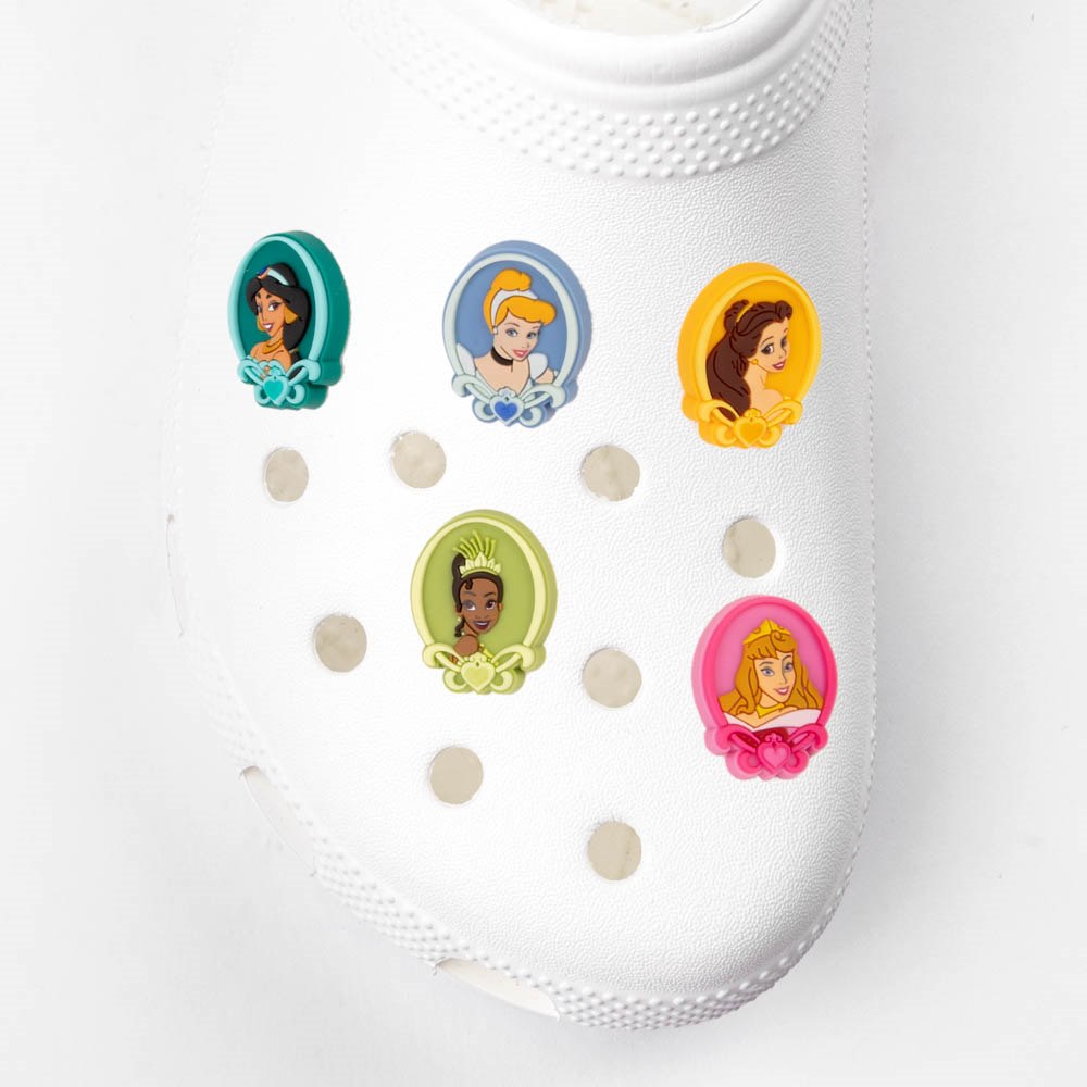 Disney Crocs Jibbitz&trade; Princess Shoe Charms 5 Pack - Multicolor