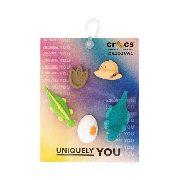 alternate view Crocs Jibbitz™ 3D Dinosaur Shoe Charms 5 Pack - MulticolorALT2