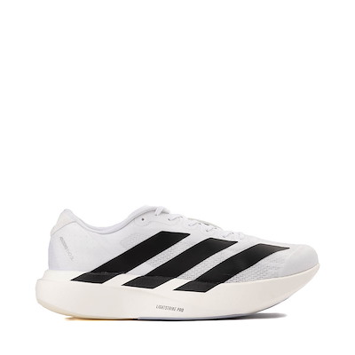 Main view of Mens adidas Adizero EVO SL Athletic Shoe - White / Core Black / White
