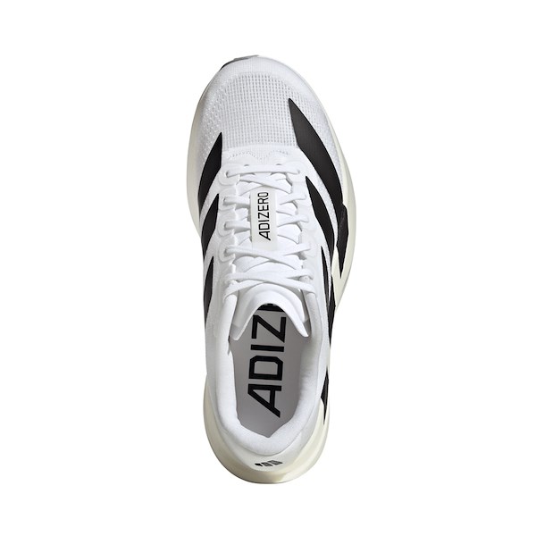 alternate view Womens adidas Adizero EVO SL Athletic Shoe - Cloud White / Core Black / Cloud WhiteALT2