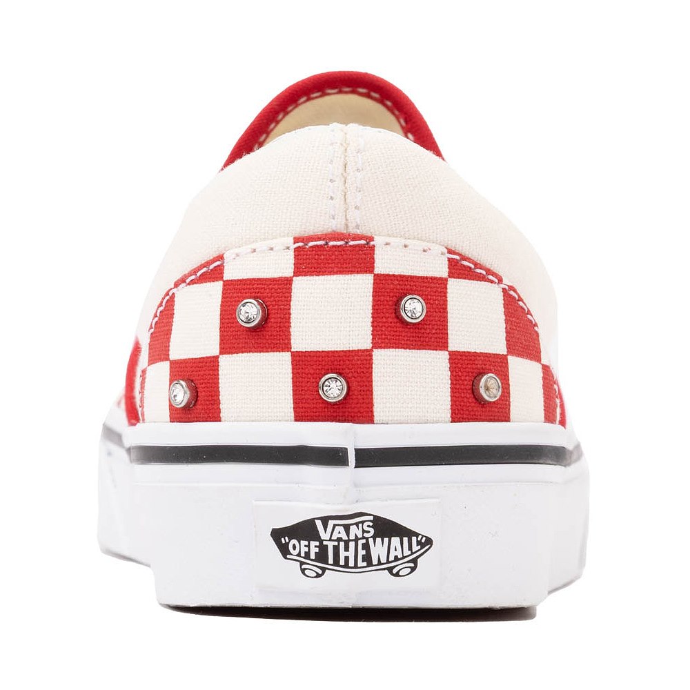Vans Classic Slip-On Rhinestone Checkerboard Skate Shoe