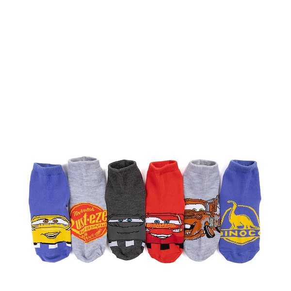 alternate view Cars Quarter Socks 5 Pack - Toddler - MulticolorALT1