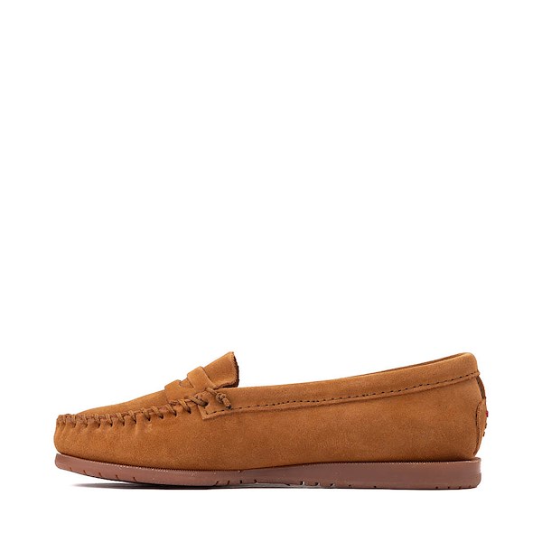 alternate view Womens Minnetonka Mellony Penny Loafer - BrownALT1