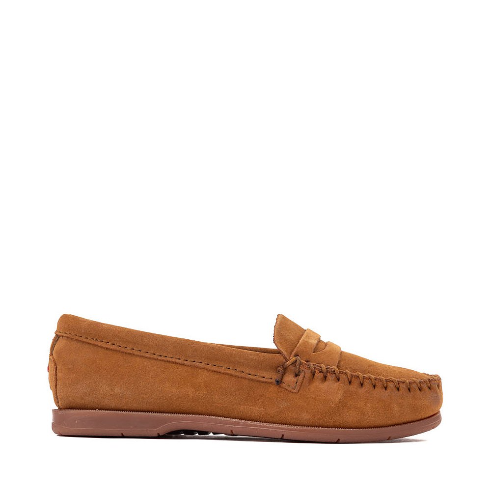 Womens Minnetonka Mellony Penny Loafer - Brown