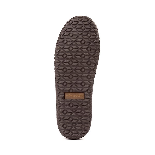 alternate view Womens Minnetonka Tie Tread Moccasin - BlackALT3