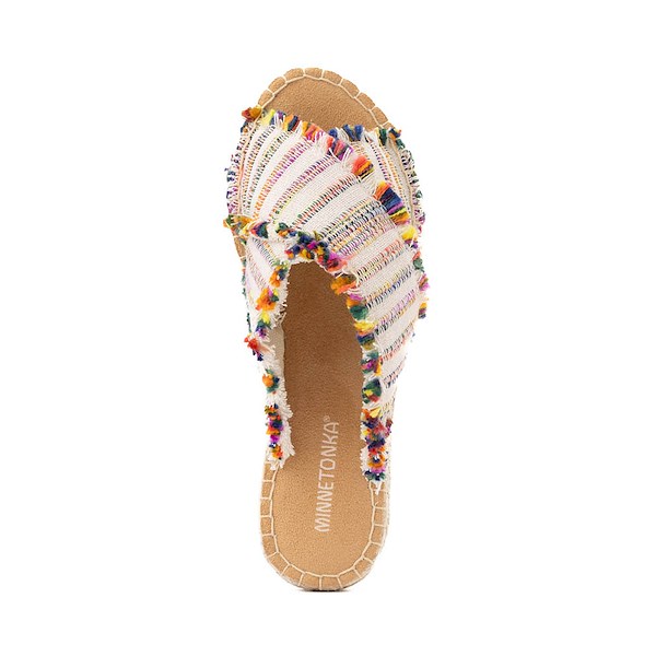 alternate view Womens Minnetonka Pepper Slide Sandal - Fiesta StripeALT2