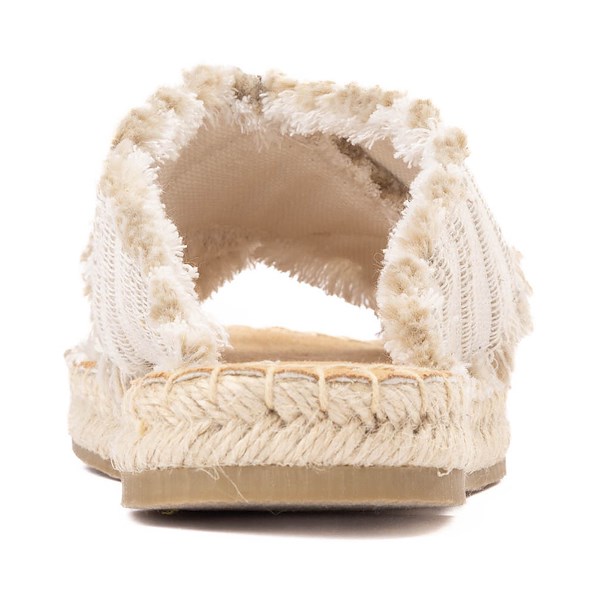 alternate view Womens Minnetonka Pepper Slide Sandal - Taupe StripeALT4