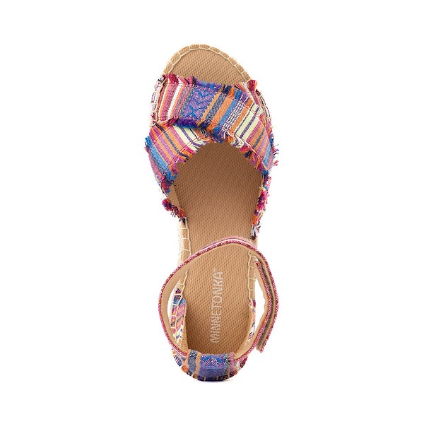 alternate view Womens Minnetonka Pemma Espadrille Sandal - Desert PrintALT2