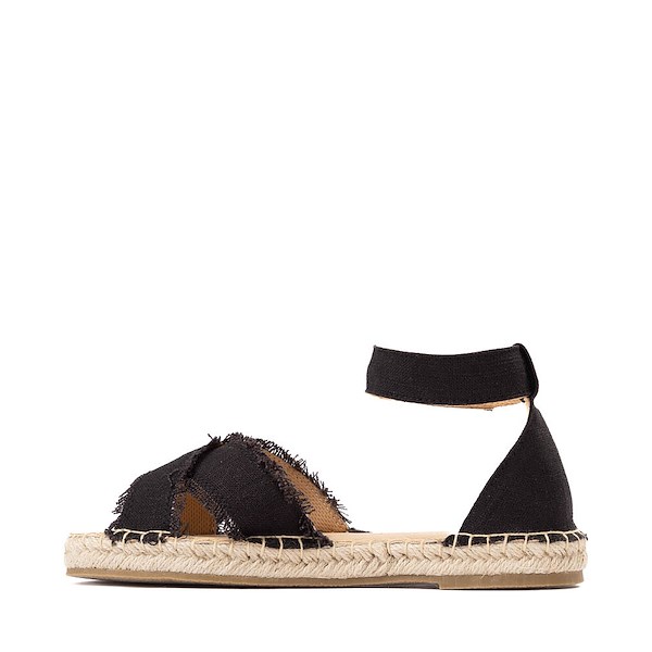 alternate view Womens Minnetonka Pemma Espadrille Sandal - Black LinenALT1
