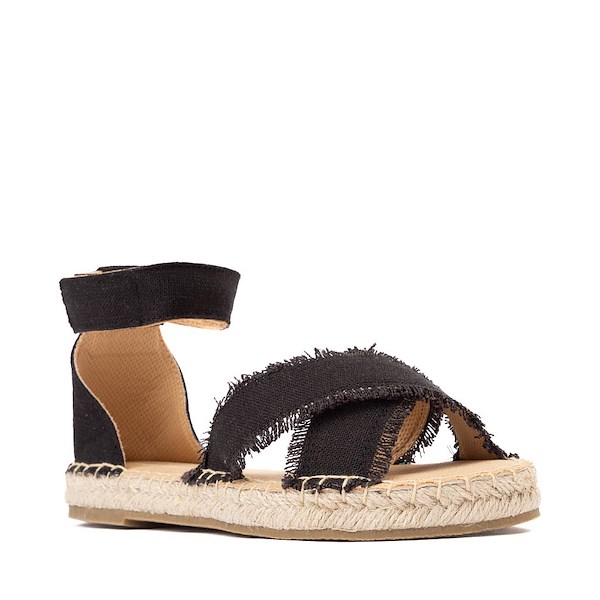 alternate view Womens Minnetonka Pemma Espadrille Sandal - Black LinenALT5