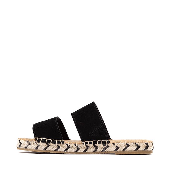 alternate view Womens Minnetonka Poppie Slide Sandal - BlackALT1