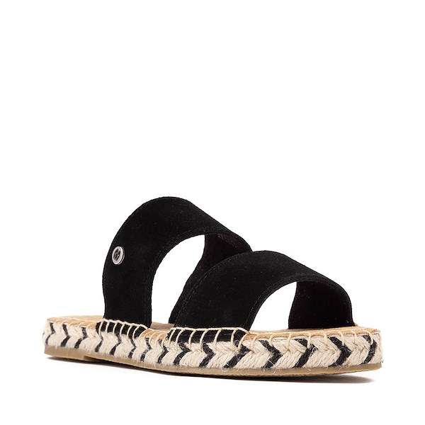 alternate view Womens Minnetonka Poppie Slide Sandal - BlackALT5
