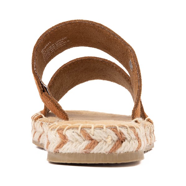 alternate view Womens Minnetonka Poppie Slide Sandal - BrownALT4