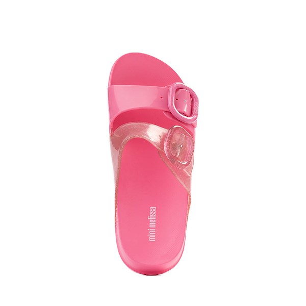 alternate view Mini Melissa Cozy Slide Sandal - Little Kid / Big Kid - PinkALT2