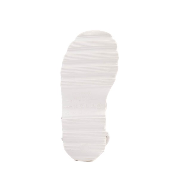 alternate view Mini Melissa Kick Off Platform Sandal - Little Kid / Big Kid - WhiteALT3