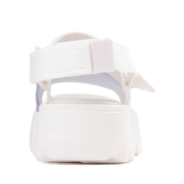 alternate view Mini Melissa Kick Off Platform Sandal - Little Kid / Big Kid - WhiteALT4