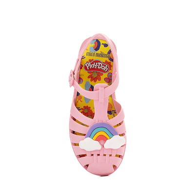Main view of Mini Melissa + Play-Doh Possession Sandal - Little Kid / Big Kid - Matte Pink