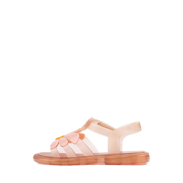 alternate view Mini Melissa Hip Bloomy Sandal - Toddler / Little Kid - Pearly BrownALT1