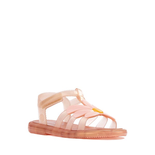 alternate view Mini Melissa Hip Bloomy Sandal - Toddler / Little Kid - Pearly BrownALT5