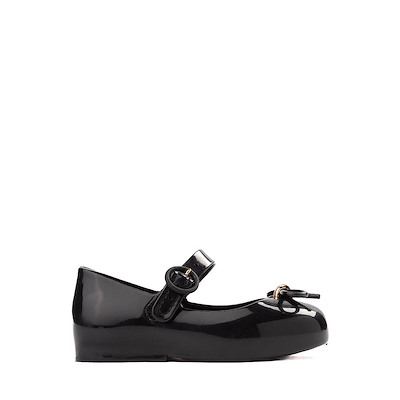 Main view of Mini Melissa Sweet Love Ballet Flat - Toddler / Little Kid - Black