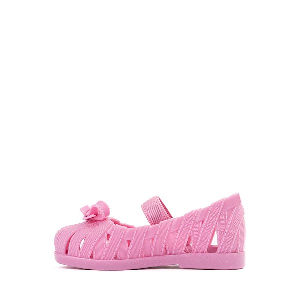 alternate view Mini Melissa Lover Ballerina Casual Shoe - Toddler / Little Kid - Glitter PinkALT1