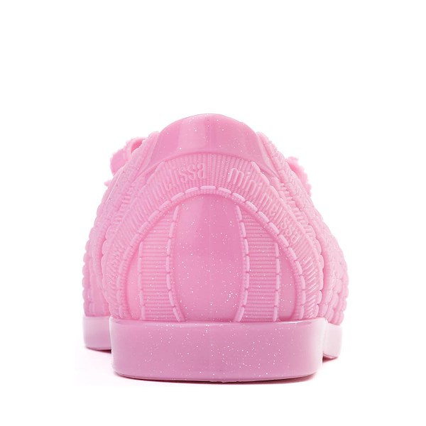 alternate view Mini Melissa Lover Ballerina Casual Shoe - Toddler / Little Kid - Glitter PinkALT4