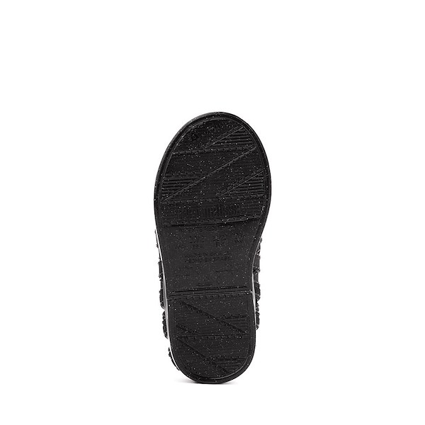 alternate view Mini Melissa Lover Ballerina Casual Shoe - Toddler / Little Kid - Glitter BlackALT3