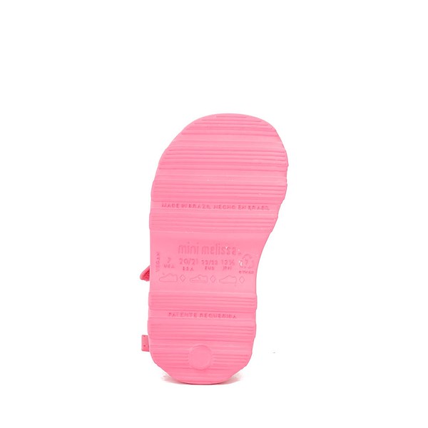 alternate view Mini Melissa Kick Off Platform Sandal - Toddler / Little Kid - Pink / GlitterALT3