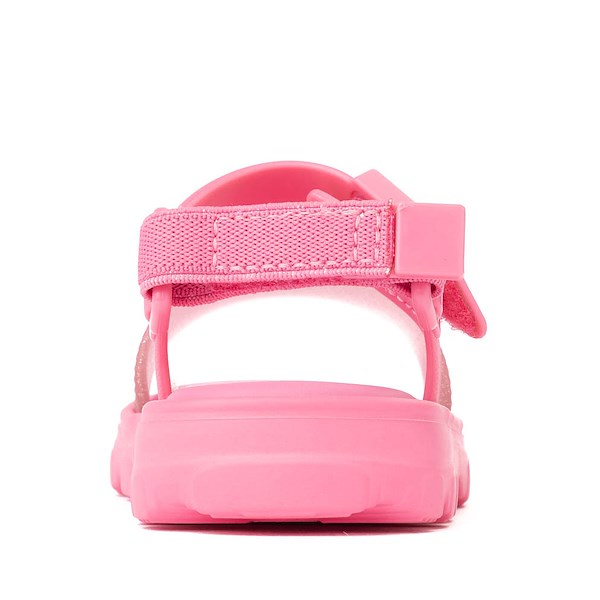 alternate view Mini Melissa Kick Off Platform Sandal - Toddler / Little Kid - Pink / GlitterALT4