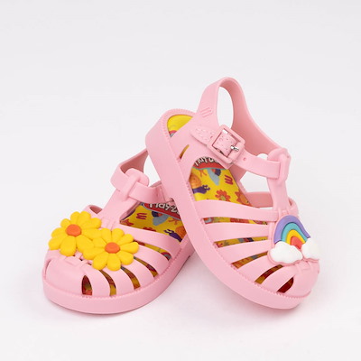 Main view of Mini Melissa + Play-Doh Possession Sandal - Toddler / Little Kid - Matte Pink