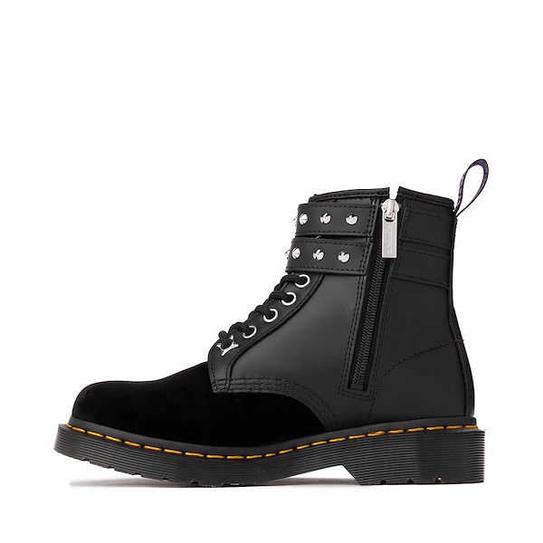 alternate view Dr. Martens x Wednesday 1460 8-Eye Boot - BlackALT1