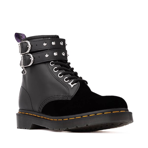 alternate view Dr. Martens x Wednesday 1460 8-Eye Boot - BlackALT5