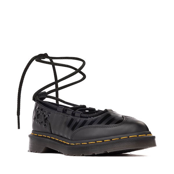 alternate view Womens Dr. Martens x Wednesday Elphie II Ballet Flat - BlackALT5