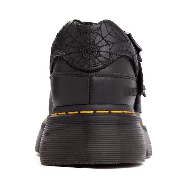alternate view Womens Dr. Martens x Wednesday Buzz Mary Jane Casual Shoe - BlackALT4
