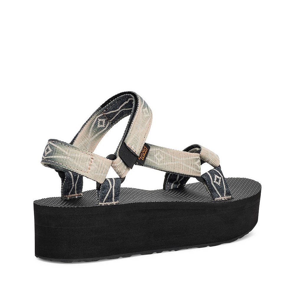 ★追跡&関税込【TEVA】Flatform Universal Womens Teva Flatform Universal Sandal - Waterless Black