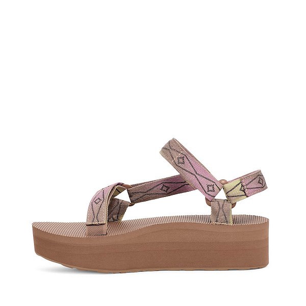 alternate view Womens Teva Flatform Universal Sunscape Sandal - Waterless NeutralALT1