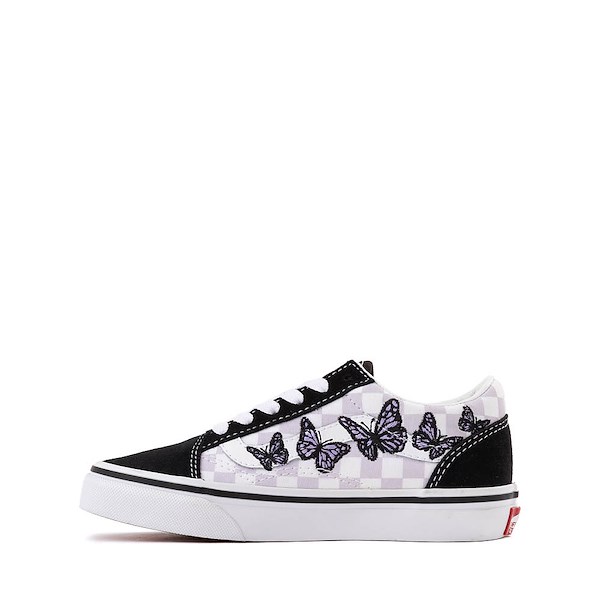 alternate view Vans Old Skool Butterflies Skate Shoe - Little Kid - Black / MulticolorALT1