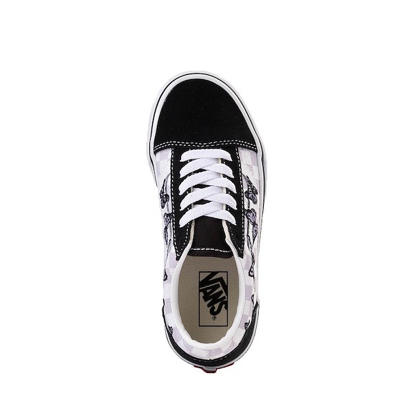 alternate view Vans Old Skool Butterflies Skate Shoe - Little Kid - Black / MulticolorALT2