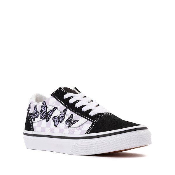 alternate view Vans Old Skool Butterflies Skate Shoe - Little Kid - Black / MulticolorALT5