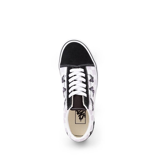 alternate view Vans Old Skool Butterflies Skate Shoe - Big Kid - Black / MulticolorALT2